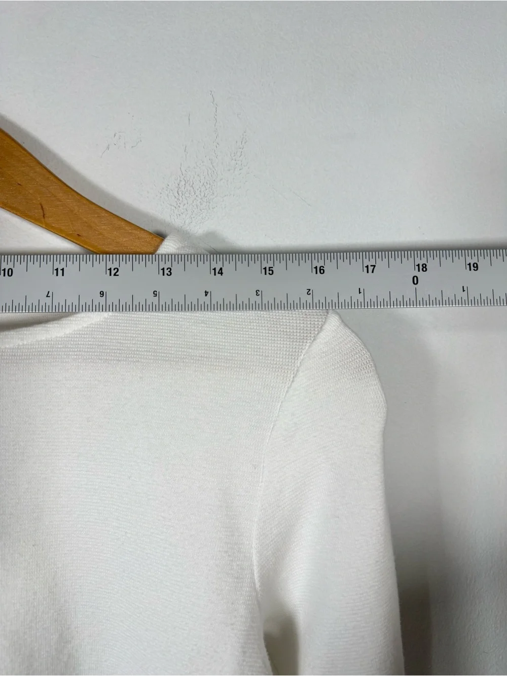 GU Japan White Cotton Cropped Ribbed Long Sleeve Side Tie Detail Crop Top M